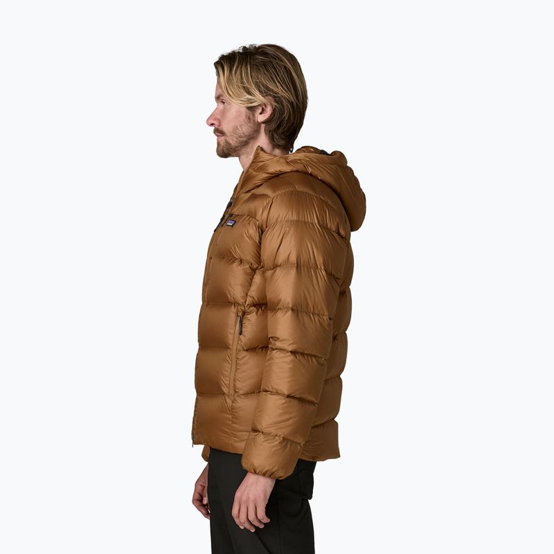 Pánska páperová bunda Patagonia Fitz Roy Down Hoody deer brown 3