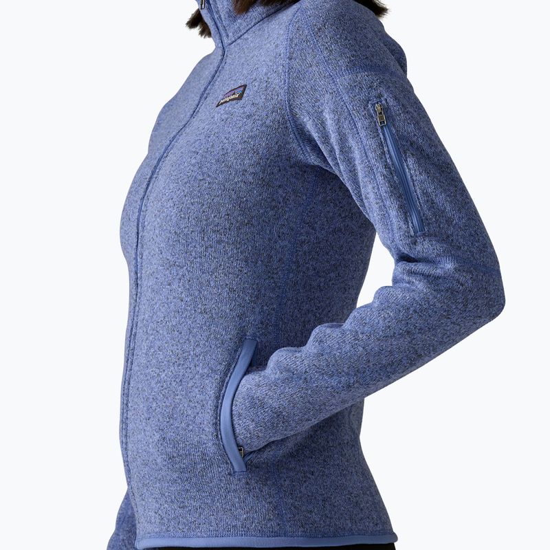 Dámska trekingová mikina Patagonia Better Sweater diver blue 4