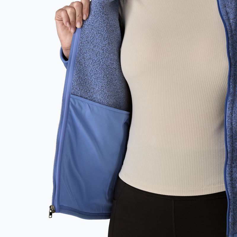 Dámska trekingová mikina Patagonia Better Sweater diver blue 8