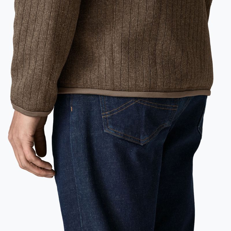 Pánska trekingová mikina Patagonia Better Sweater Fleece marlow brown rib knit 6