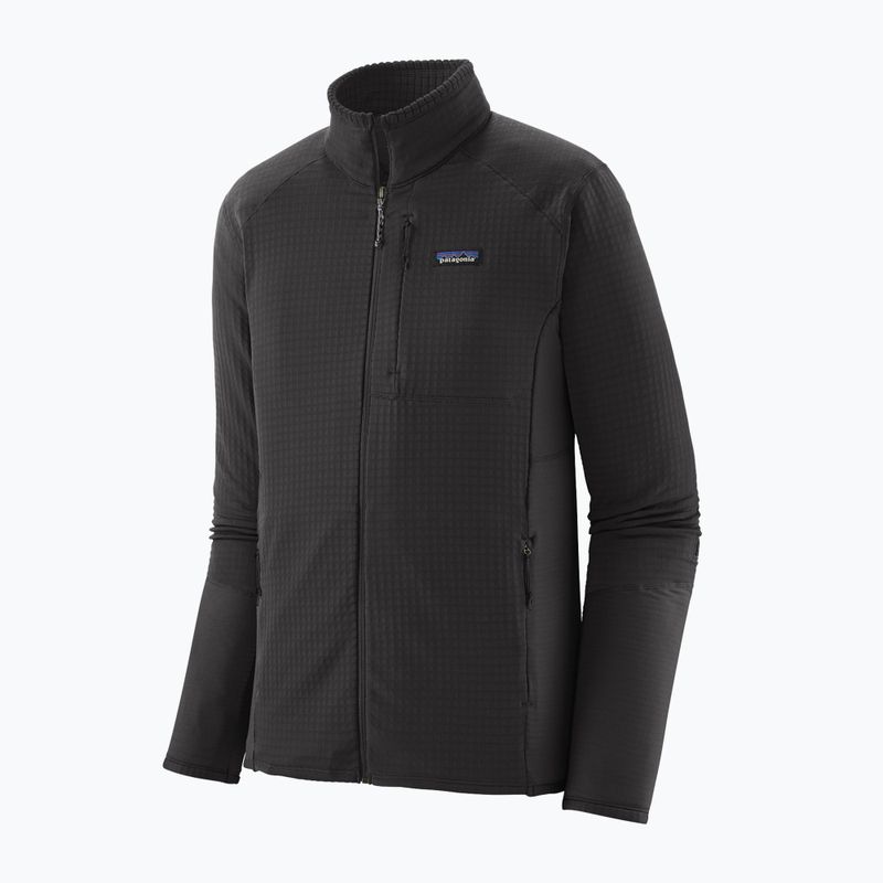 Pánska fleecová mikina Patagonia R1 black w/black 2