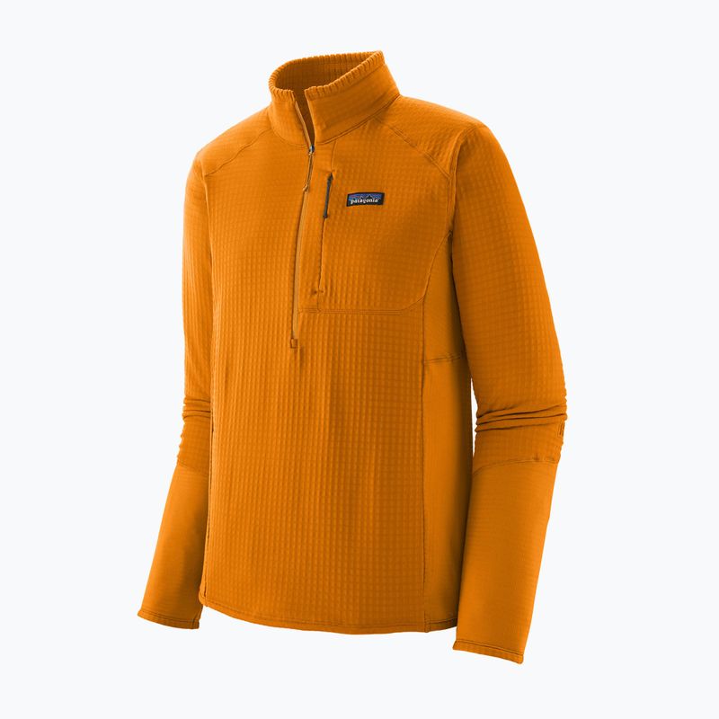 Pánska trekingová mikina Patagonia R1 Pullover autumn orange 4