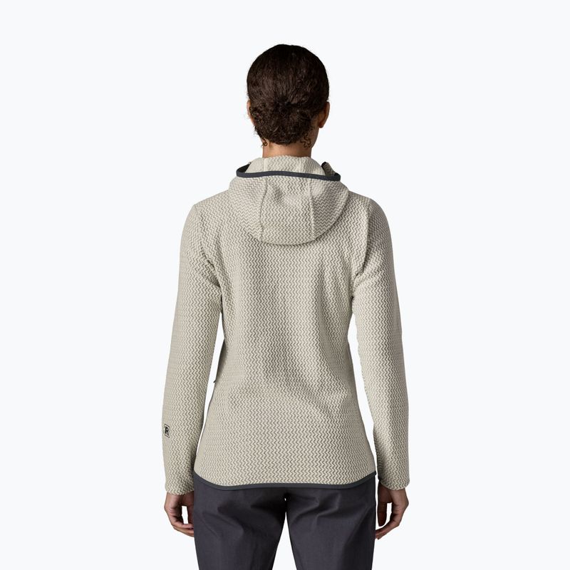 Dámska fleecová mikina Patagonia R1 Air Full-Zip Hoody birch white 2