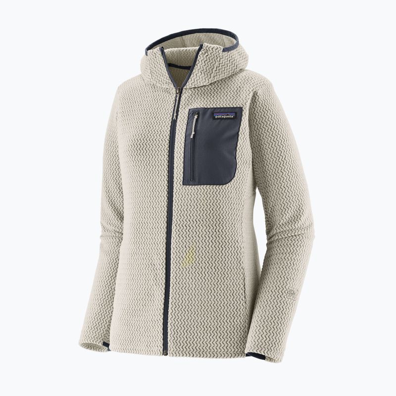 Dámska fleecová mikina Patagonia R1 Air Full-Zip Hoody birch white 5
