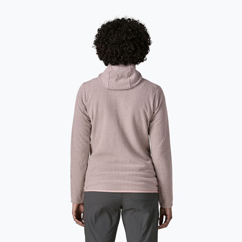 Dámska fleecová mikina Patagonia R1 Air Full-Zip Hoody stingray mauve 2