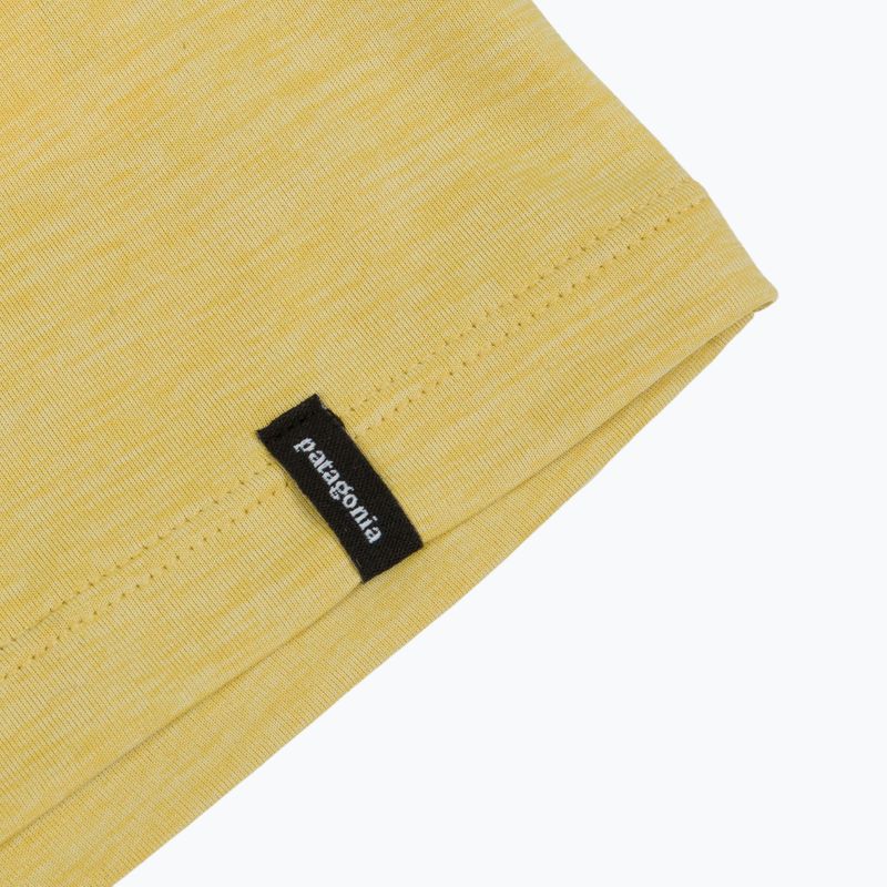 Pánske tričko Patagonia Capilene Cool Daily Boardshort Logo limestone yellow - light limestone yellow x-dye 4