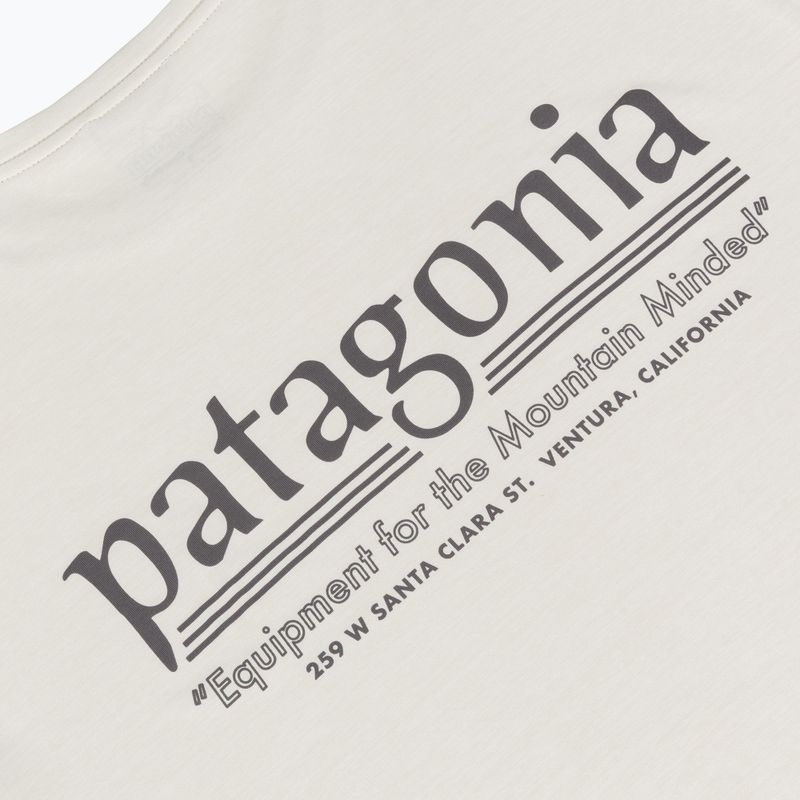 Pánske trekové tričko longsleeve Patagonia Cap Cool Daily Hut Tripper LS dyno white 4