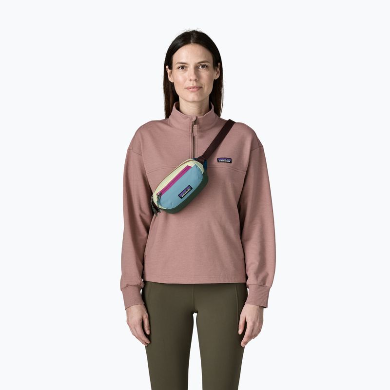 Ľadvinka Patagonia Terravia Mini Hip patchwork: snowmelt blue 3