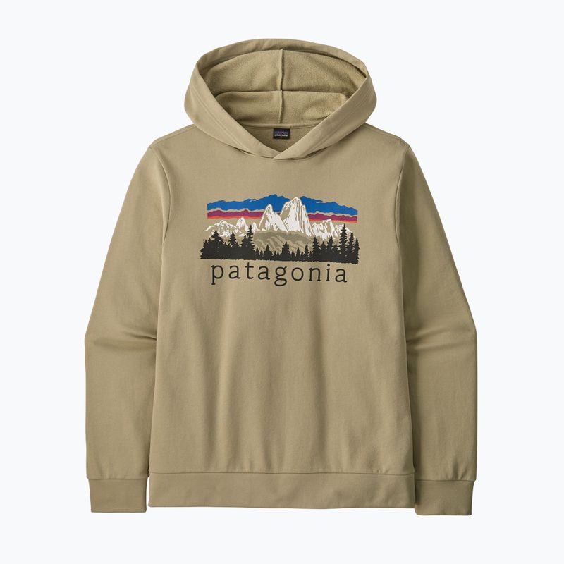 Pánska trekingová mikina Patagonia Fitz Roy Foothills Daily Hoody weathered stone 2