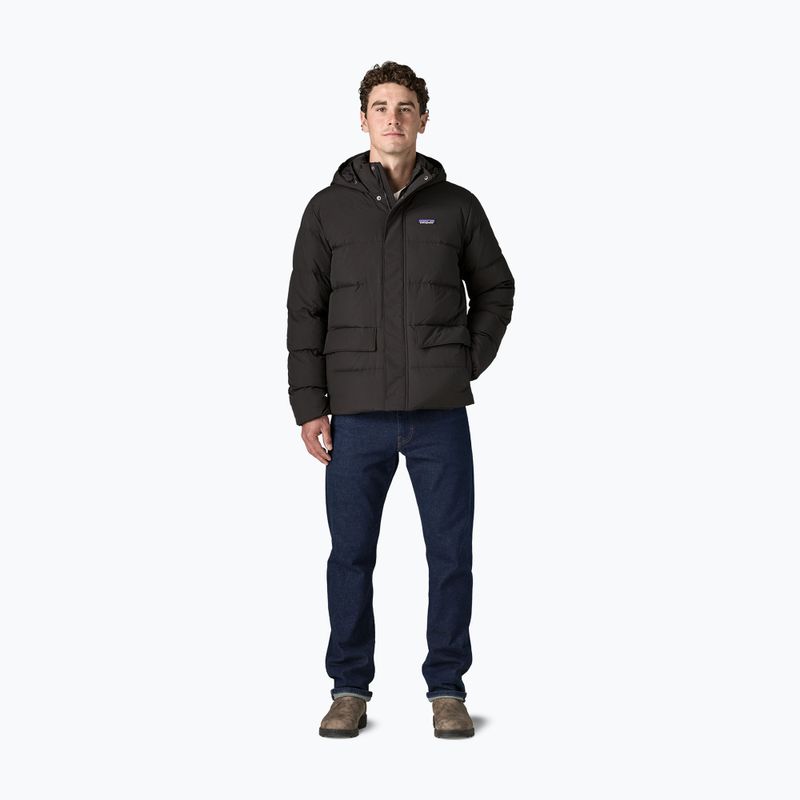 Pánska páperová bunda Patagonia Sisar Down Hoody black 2