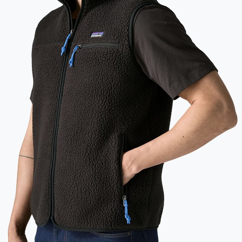 Pánska vesta Patagonia Retro Pile black 4