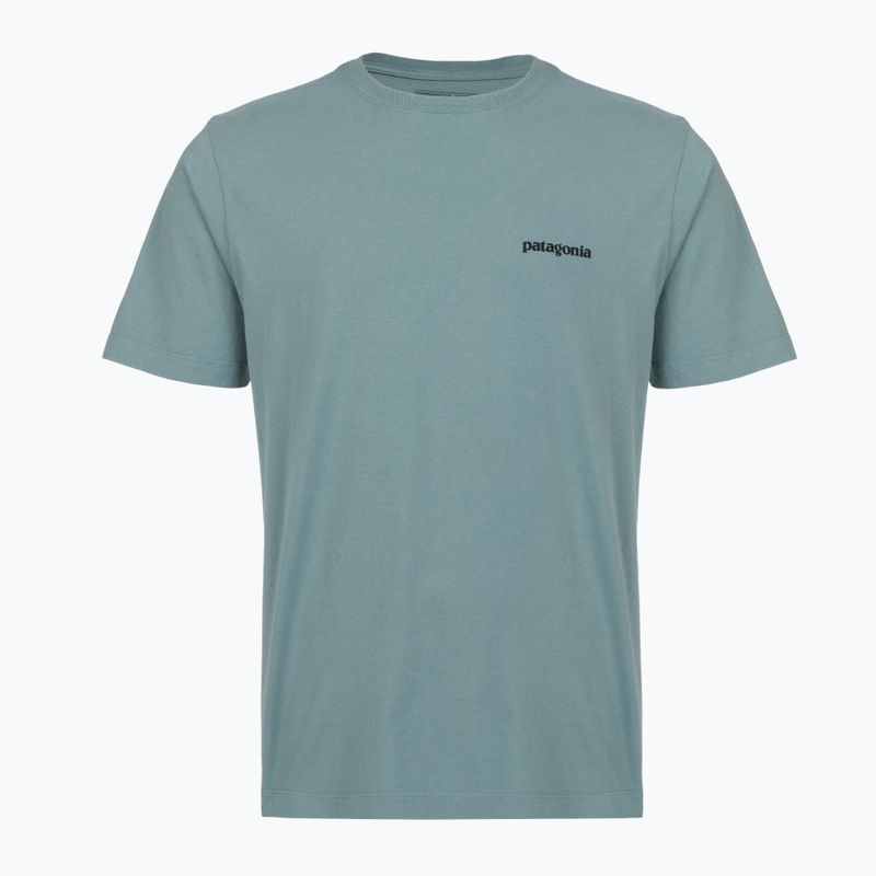 Pánske tričko Patagonia P-6 Logo blue sage