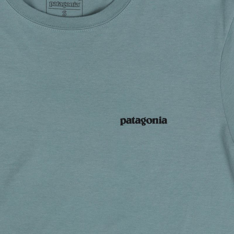 Pánske tričko Patagonia P-6 Logo blue sage 3