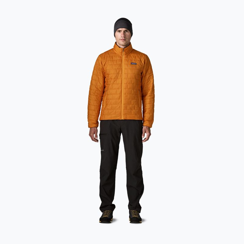 Pánska zateplená bunda Patagonia Nano Puff autumn orange 2
