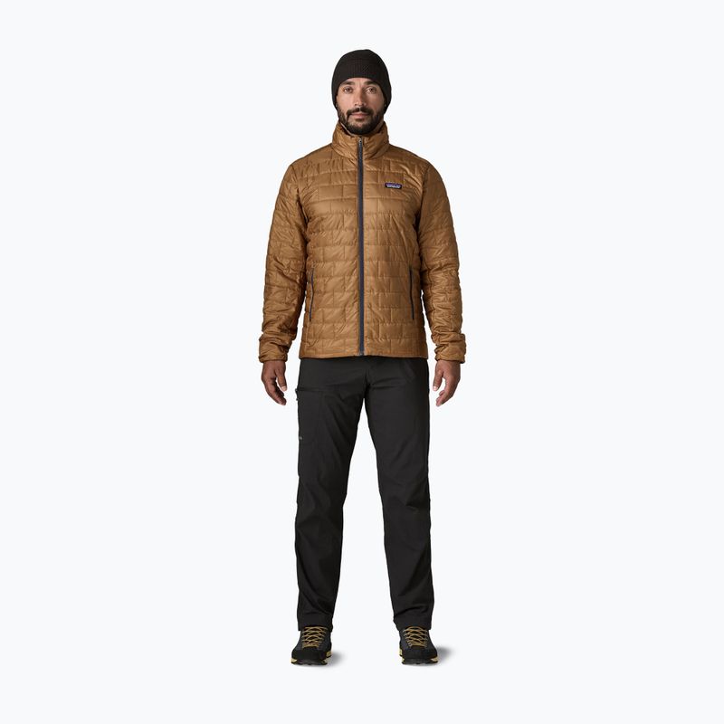 Pánska zateplená bunda Patagonia Nano Puff deer brown 2