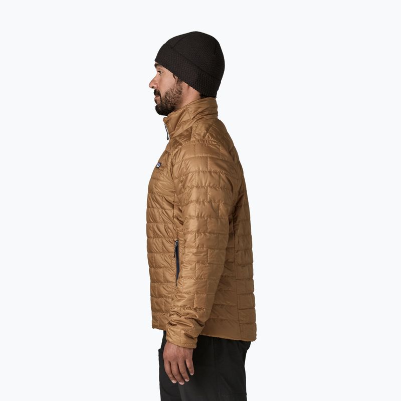 Pánska zateplená bunda Patagonia Nano Puff deer brown 4