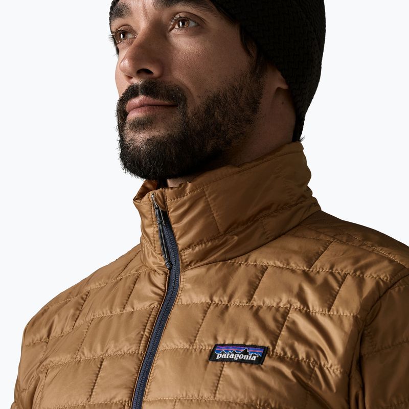 Pánska zateplená bunda Patagonia Nano Puff deer brown 5