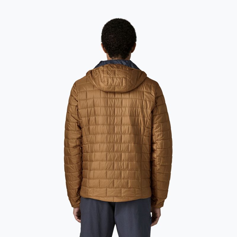 Pánska zateplená bunda Patagonia Nano Puff Hoody deer brown 2