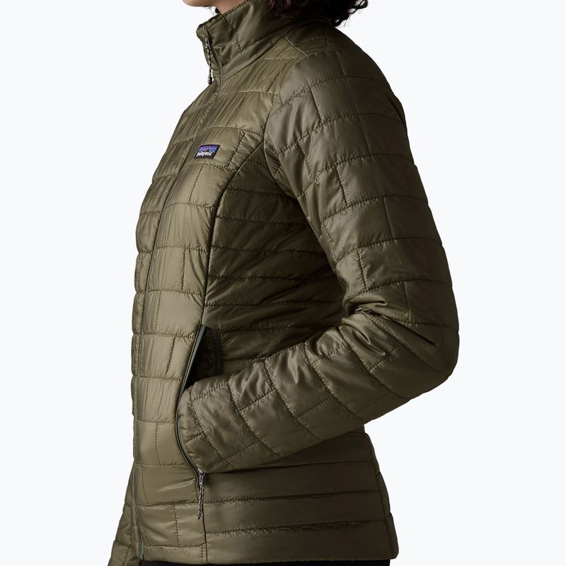 Dámska zateplená bunda Patagonia Nano Puff basin green 6