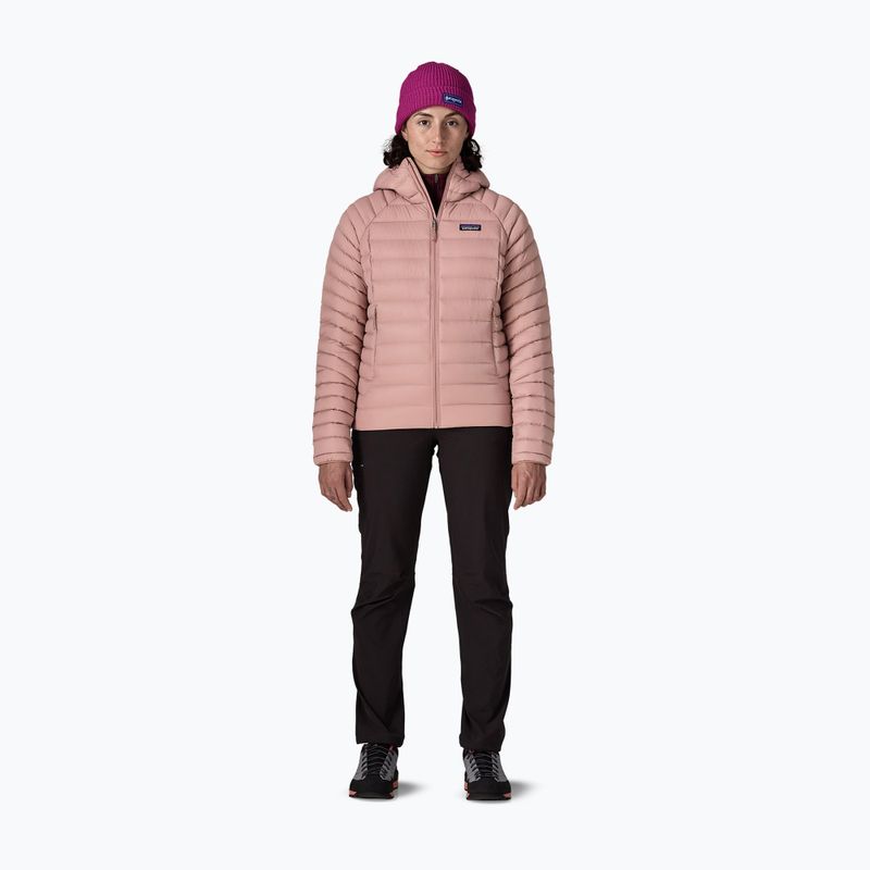 Dámska páperová bunda Patagonia Down Sweater Hoody moonrise taupe 2