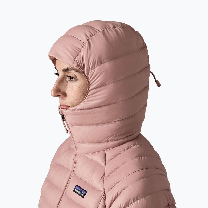 Dámska páperová bunda Patagonia Down Sweater Hoody moonrise taupe 6