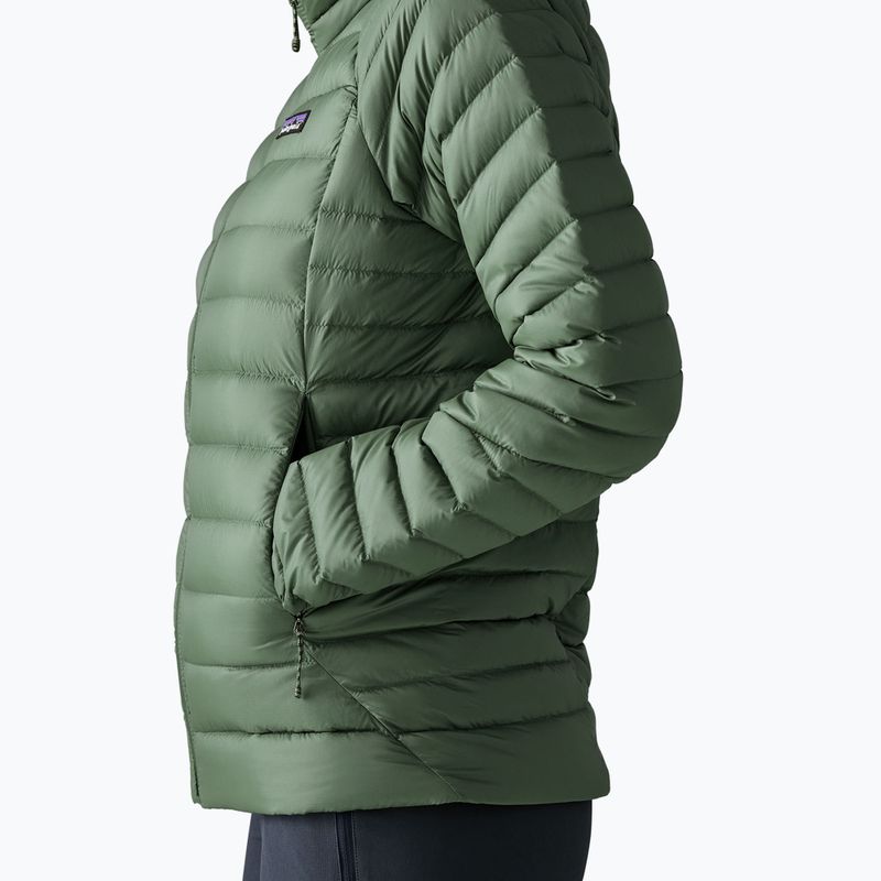 Dámska páperová bunda Patagonia Down Sweater canopy green 4