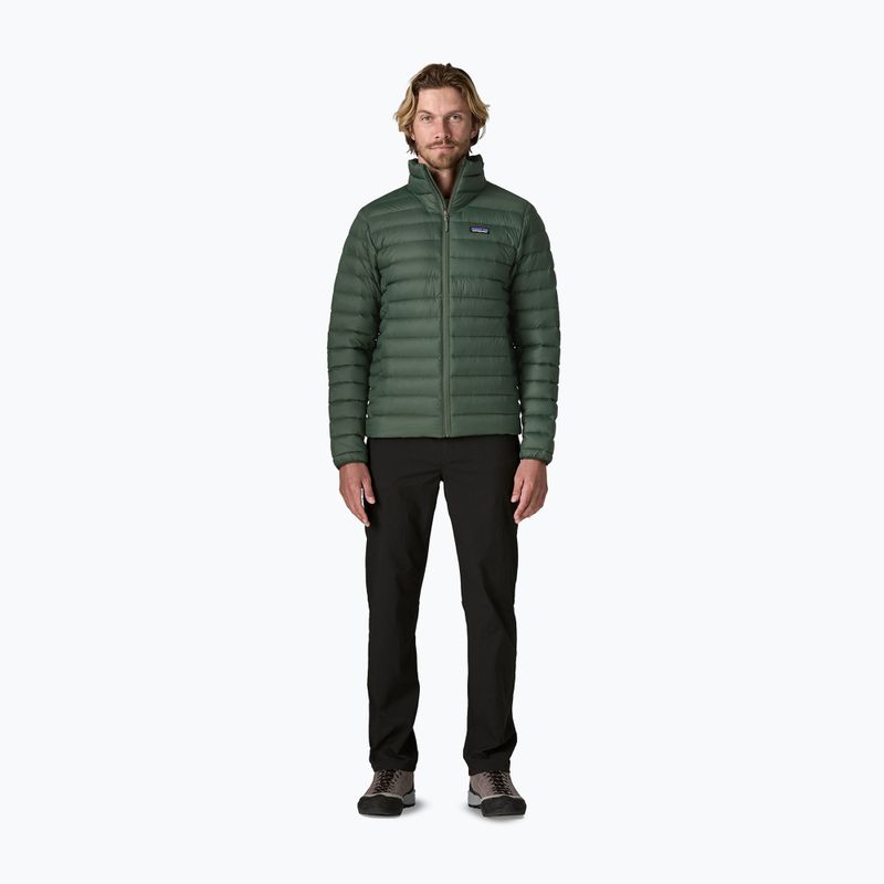 Pánska páperová bunda Patagonia Down Sweater treeline green 2