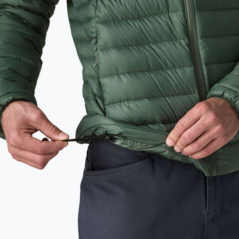 Pánska páperová bunda Patagonia Down Sweater Hoody treeline green 7