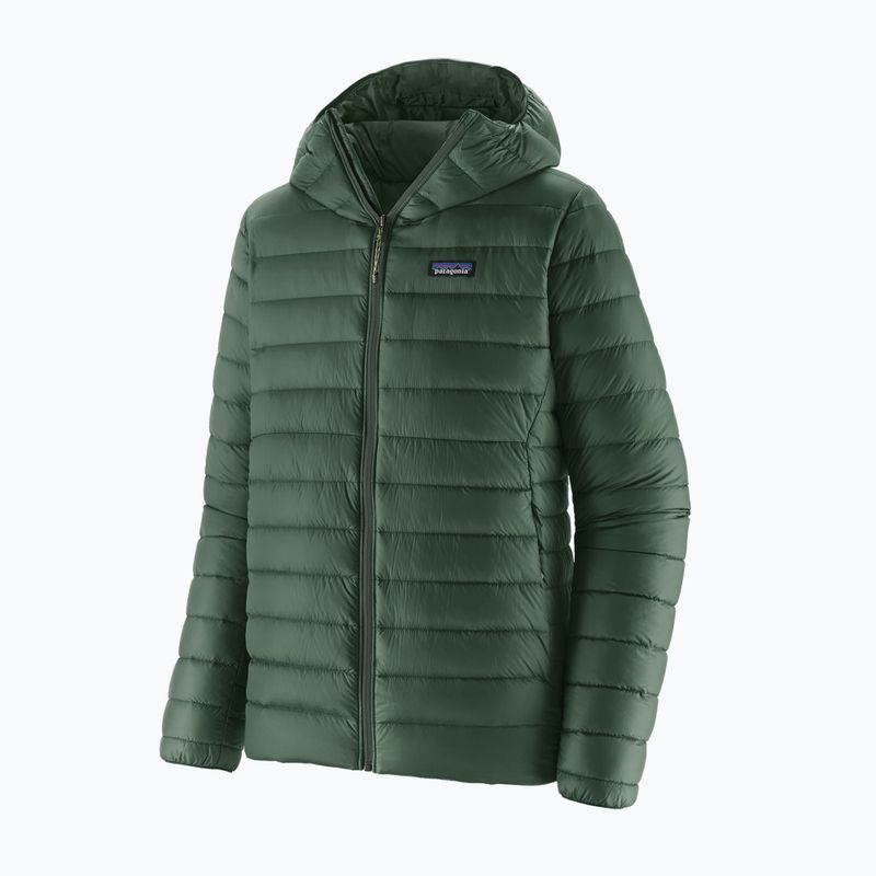 Pánska páperová bunda Patagonia Down Sweater Hoody treeline green 10