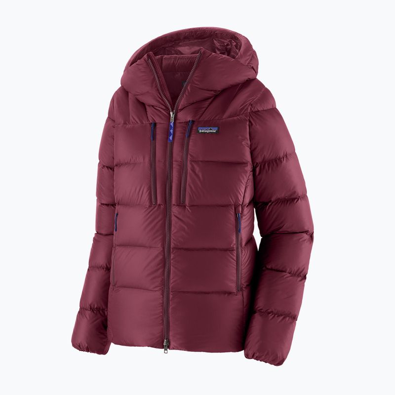 Dámska páperová bunda Patagonia Durable Down Hoody berry fig 4