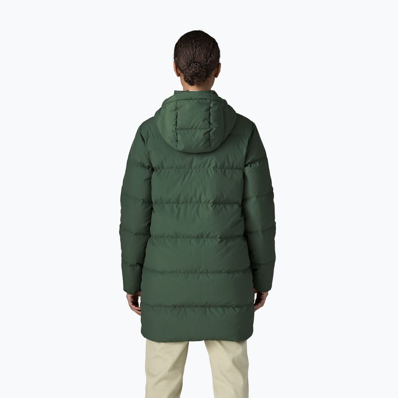 Dámsky páperový kabát Patagonia Sisar Down Parka canopy green 2