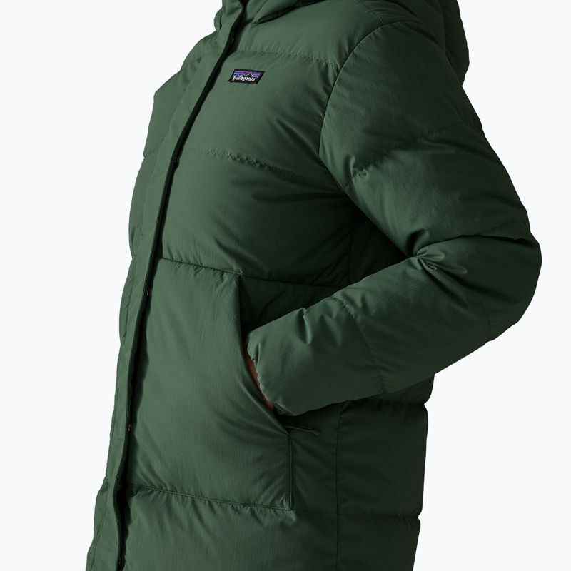Dámsky páperový kabát Patagonia Sisar Down Parka canopy green 4