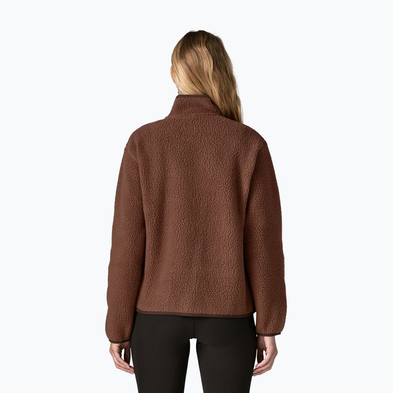 Dámska fleecová mikina Patagonia Retro Pile Marsupial berm brown 2