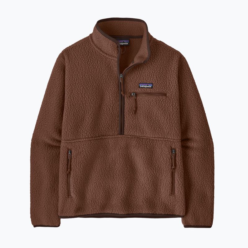 Dámska fleecová mikina Patagonia Retro Pile Marsupial berm brown 5