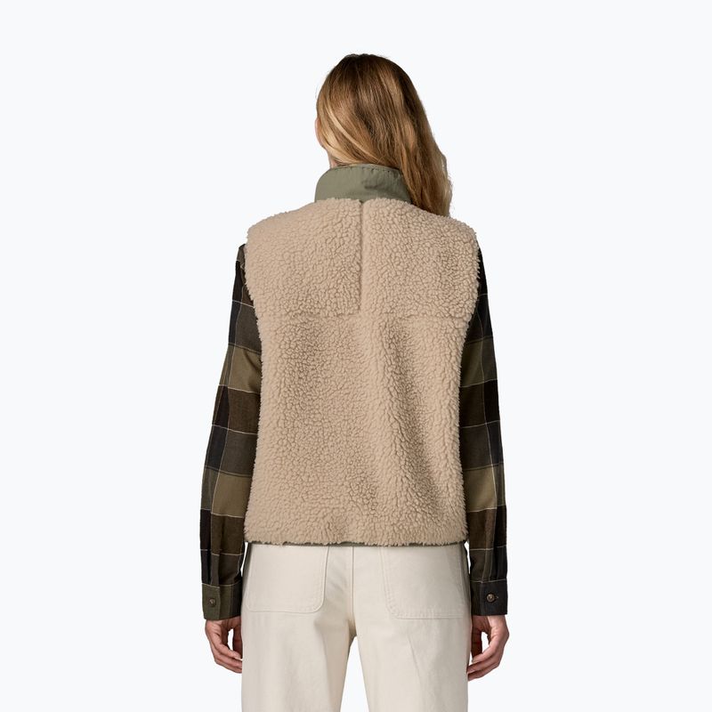 Dámska vesta Patagonia Classic Retro-X dark natural w/river rock green 2