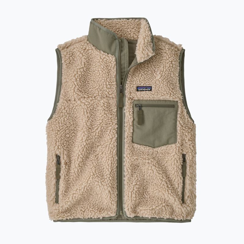 Dámska vesta Patagonia Classic Retro-X dark natural w/river rock green 5