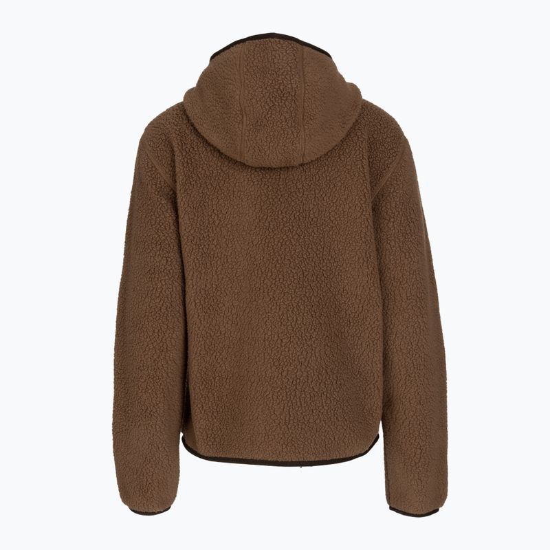 Dámska fleecová mikina Patagonia Retro Pile Hoody berm brown 2