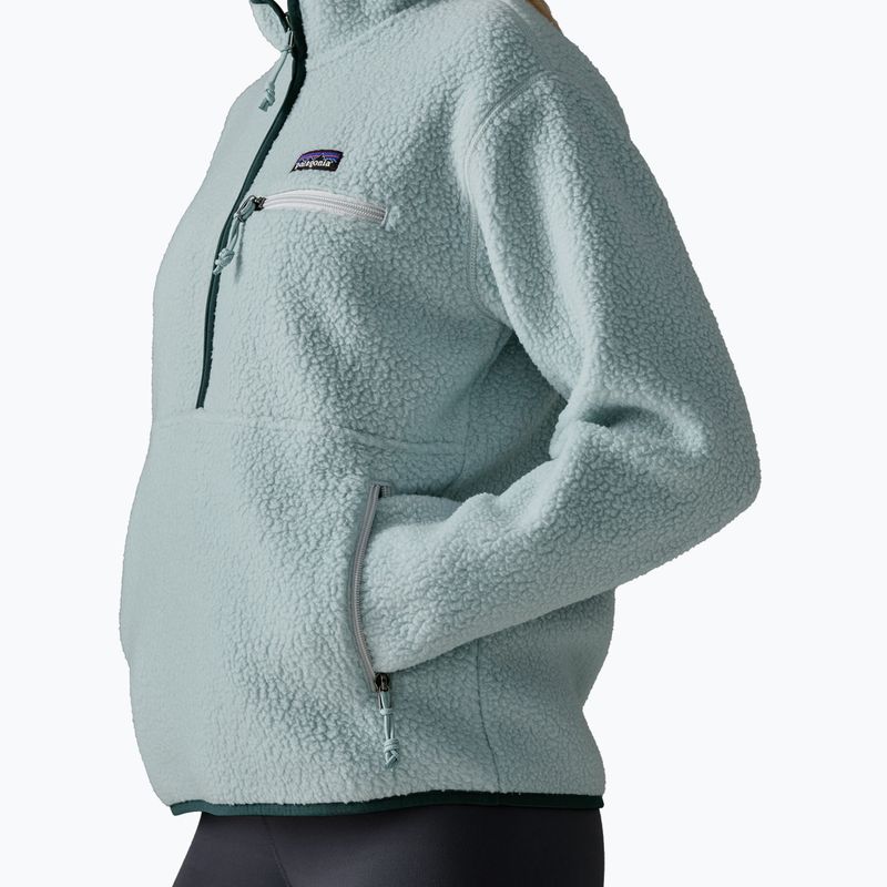 Dámska fleecová mikina Patagonia Retro Pile Marsupial virtually blue 4