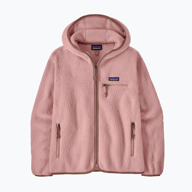 Dámska fleecová mikina Patagonia Retro Pile Hoody fuzzy mauve 2