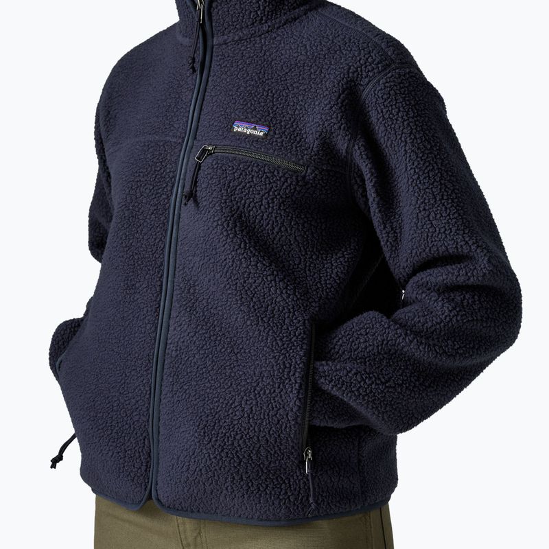 Dámska fleecová mikina Patagonia Retro Pile Hoody sunken blue 5