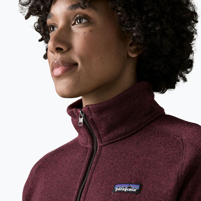 Dámska trekingová mikina Patagonia Better Sweater berry fig 6