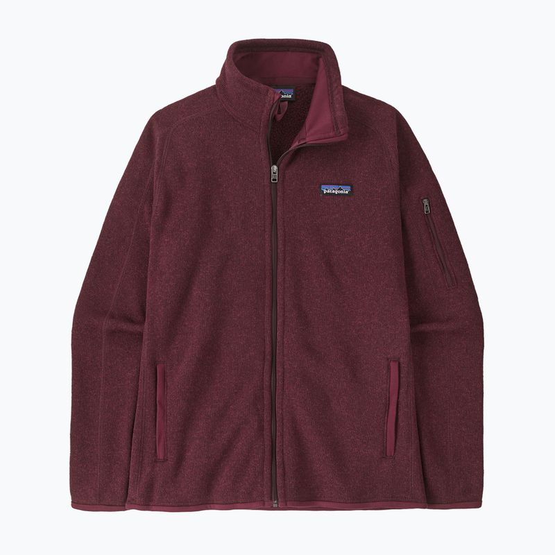 Dámska trekingová mikina Patagonia Better Sweater berry fig 9