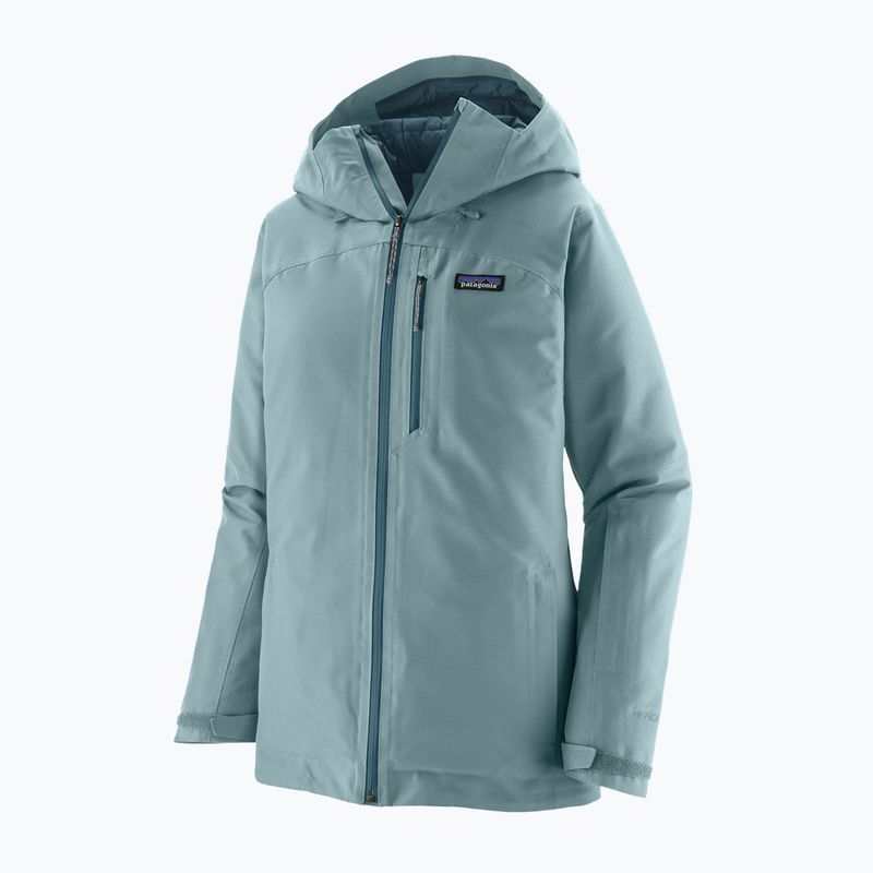 Dámska lyžiarska bunda Patagonia Insulated Powder Town blue sage