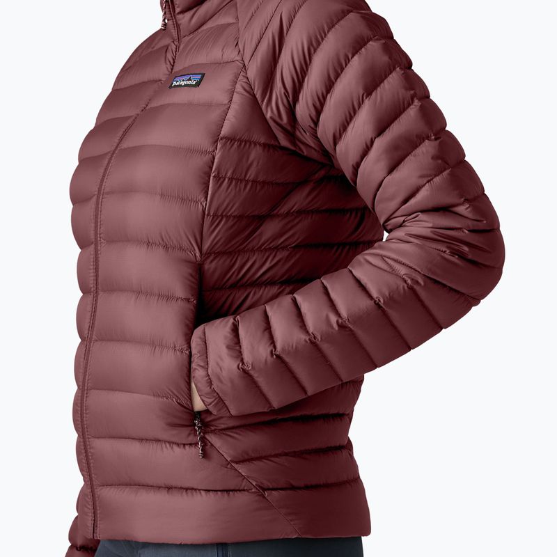Dámska páperová bunda Patagonia Down Sweater dark ruby 5