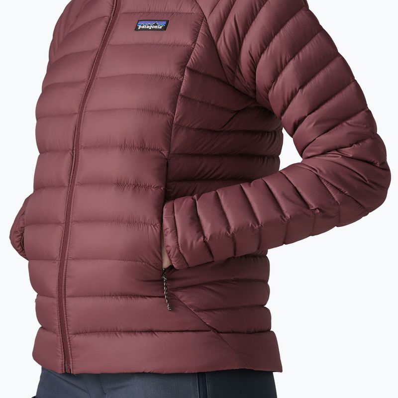 Dámska páperová bunda Patagonia Down Sweater Hoody dark ruby 7
