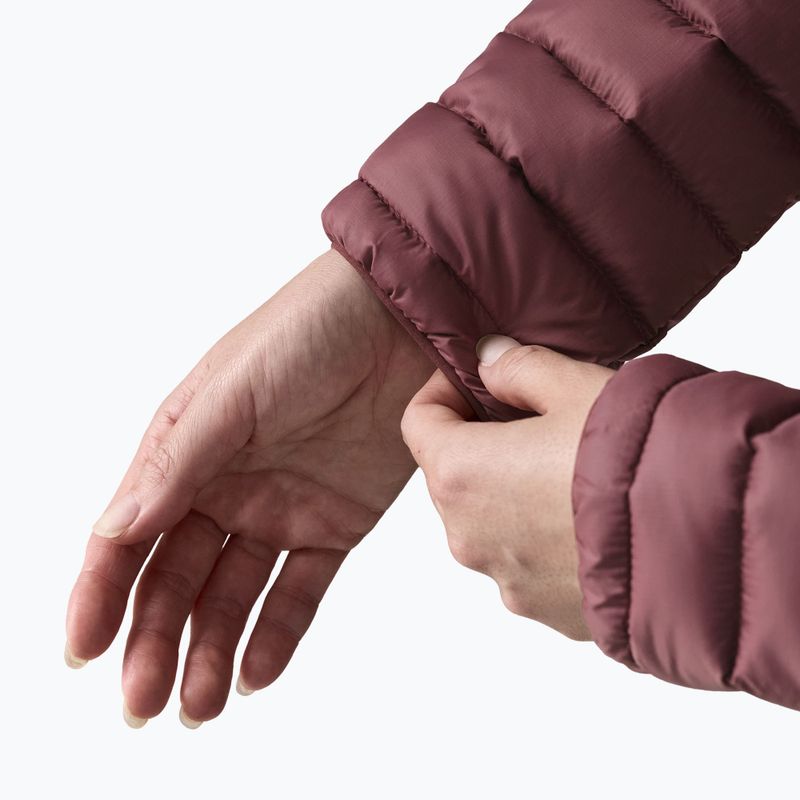 Dámska páperová bunda Patagonia Down Sweater Hoody dark ruby 8