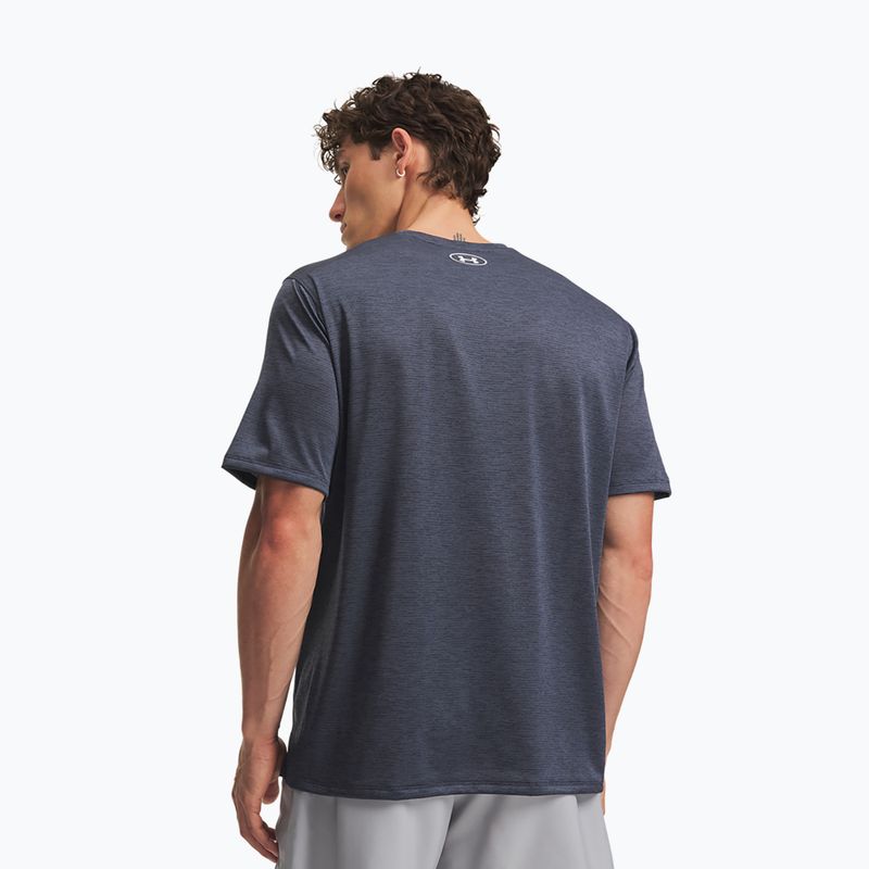 Pánske tréningové tričko Under Armour Tech Vent midnight navy/white 2
