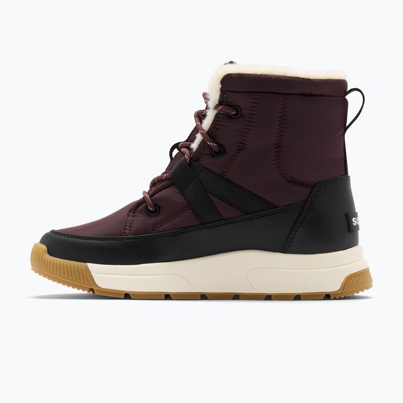 Dámske snehule Sorel Whitney III Mid Wp red lodge/black 3