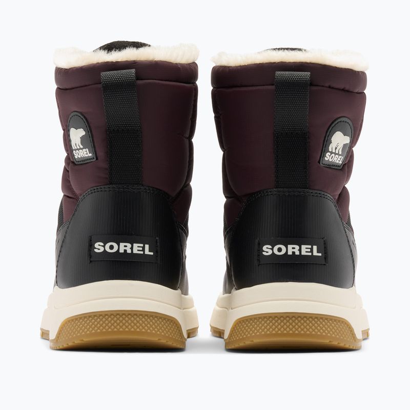 Dámske snehule Sorel Whitney III Mid Wp red lodge/black 5
