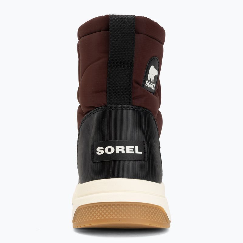 Dámske snehule Sorel Whitney III Mid Wp red lodge/black 6